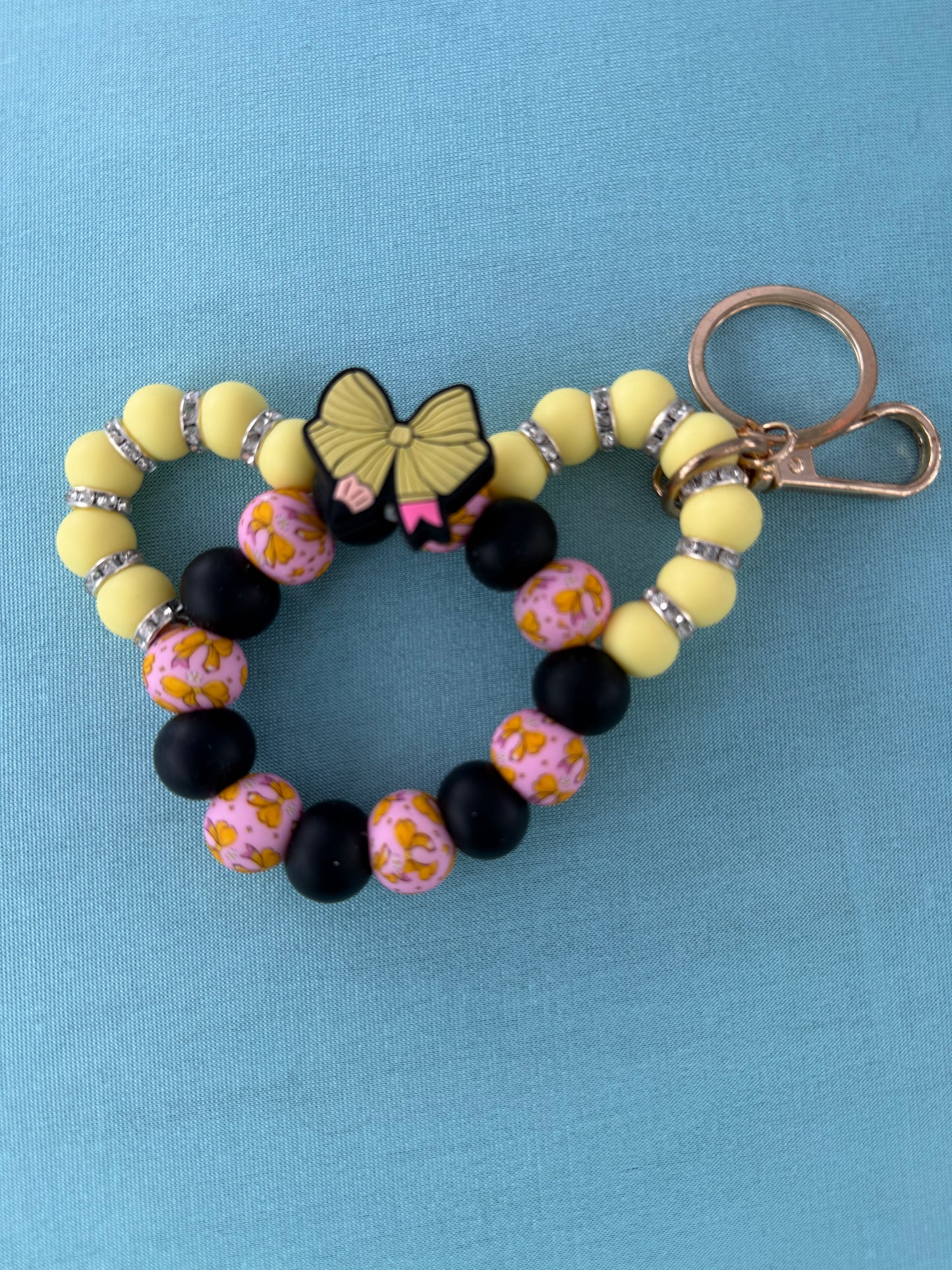 Keychain holder/wristlet